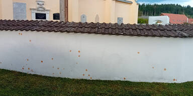 Paintball-Attacke auf katholische Kirche