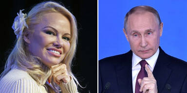 Pamela Anderson Vladimir Putin