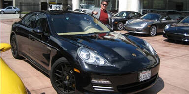 Stallones Porsche Panamera bei eBay