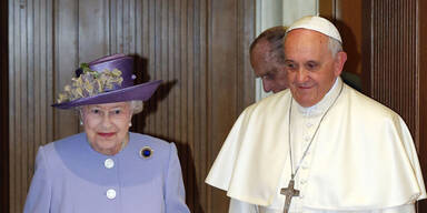 Queen Elizabeth II. vom Papst empfangen
