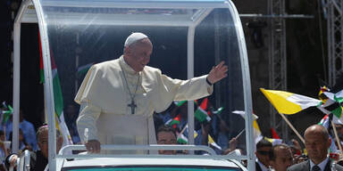Papst Franziskus für Zwei-Staaten-Lösung