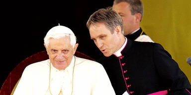 Papst Benedikt und Georg Gänswein