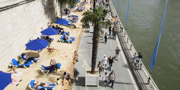 Paris bekommt größten Stadt-Strand der Welt