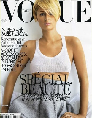 Paris Hilton Cover Vogue