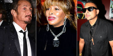 Sean Penn, Sean Paul, Tina Turner