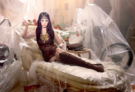 Katy Perry im
Retro-Style