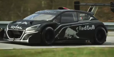 Pikes Peak: Sébastian Loeb testet Peugeot 208