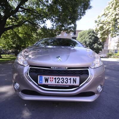 Fotos vom Test des neuen Peugeot 208