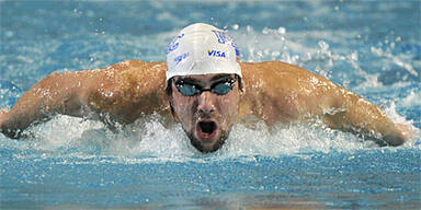 Phelps im Tief - Pleite über 200 m Lagen
