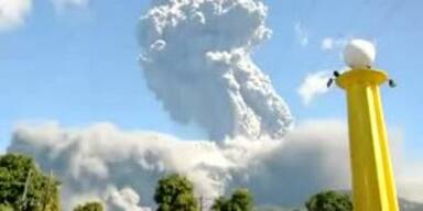 Vulkanausbruch Mount Bulusan