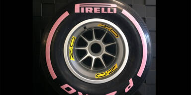 Kein Witz: Formel 1 bekommt rosa Reifen