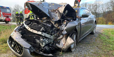 19-Jähriger crasht Luxus-Maserati