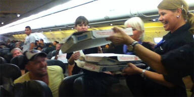 Pizza Frontier Airline