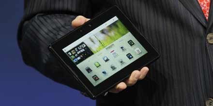 Blackberry-Tablet PlayBook gestartet
