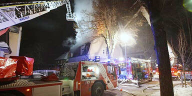 Dachstuhlbrand in St. Pölten