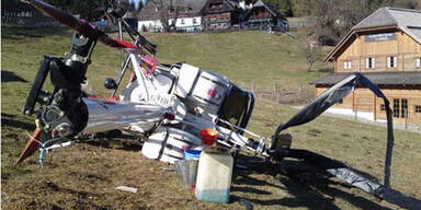 Pogusch: Hubschrauber-Unfall