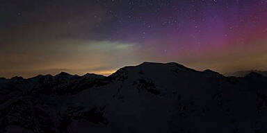 Sonnensturm brachte Polarlicht über Alpen