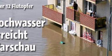 Hochwasser erreicht Warschau