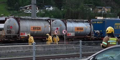 Schadstoffaustritt beim Bahnhof St. Johann/Pongau