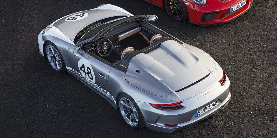 Porsche begeistert mit dem 911 Speedster