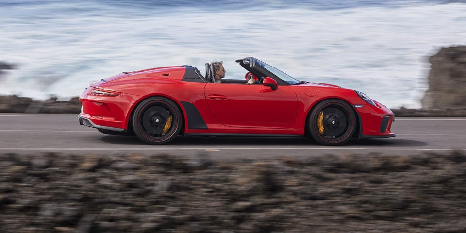 Porsche begeistert mit dem 911 Speedster