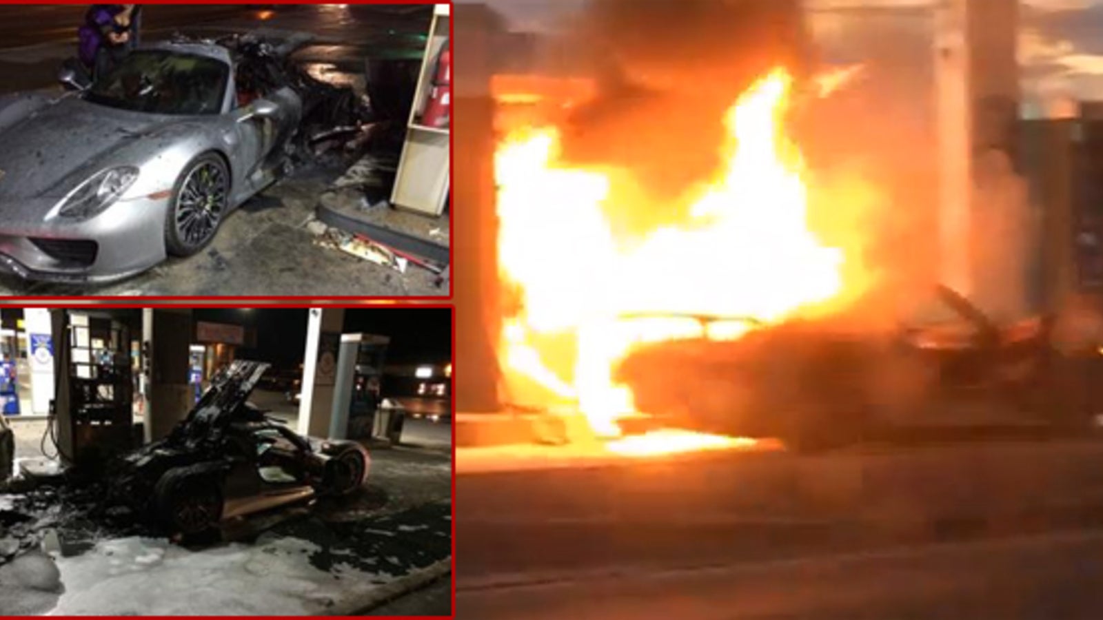 Porsche Exploding Teuerster Porsche geht in Flammen auf - oe24.at