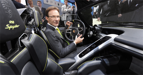 Der neue Porsche 918 Spyder in Genf