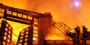 Großbrand verwüstete Prager Industrie-Palast