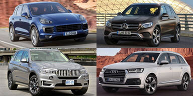 SUV-Boom bei Audi, BMW, Porsche & Mercedes