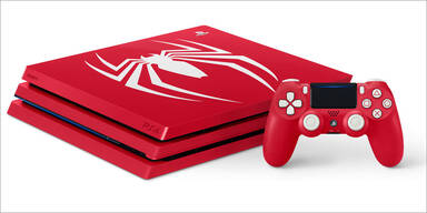 Sony bringt PS4 im Spider-Man-Design
