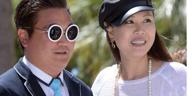 Psy-Doppelgänger narrt Cannes