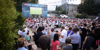 So wird das Wetter beim Public Viewing