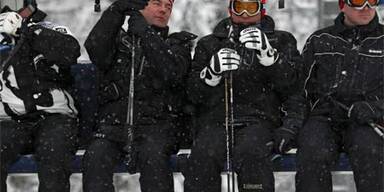 Putin und Medwedew gemeinsam auf Skiurlaub
