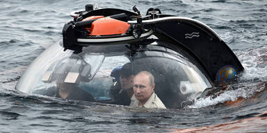Wladimir Putin taucht ab