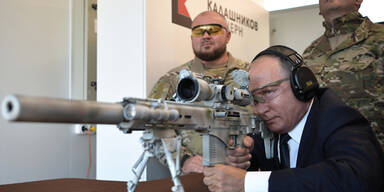 Putin testet neue Kalaschnikow