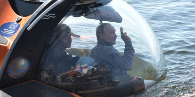 Putin tauchte zu gesunkenem U-Boot