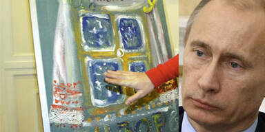 Putin versuchte sich nun auch als Künstler