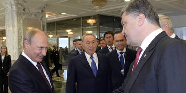 Hier verhandelt Putin mit Poroschenko