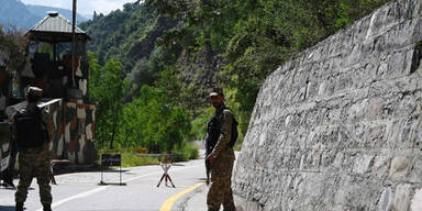 Indien-Pakistan Grenze