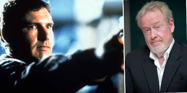 Harrison Ford in Blade Runner und Ridley Scott