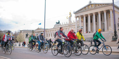 Rad-Highway vor dem Parlament geplant