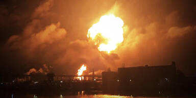 Video zeigt Mega-Explosion von Raffinerie
