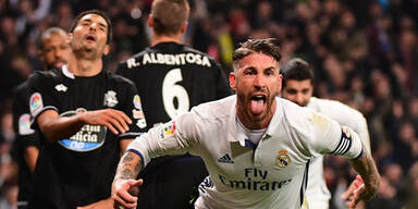 Ramos köpft Real zu Last-Minute-Sieg