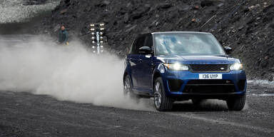 Beschleunigungstests mit Top-Range-Rover