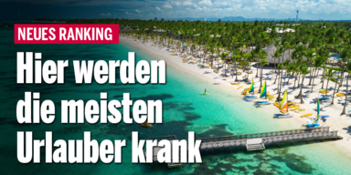 Hier werden die meisten Urlauber krank