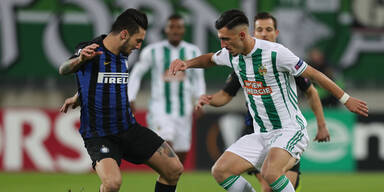 0:1 - Rapid verpasst Sensation gegen Inter