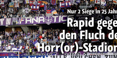 Rapid gegen Horr(or)-Stadion-Fluch