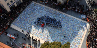 Größtes Puzzles der Welt hat 1,1 Millionen Teile