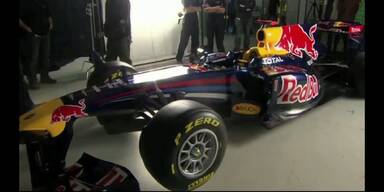 Red Bull: der RB7 trägt die "Nase" höher