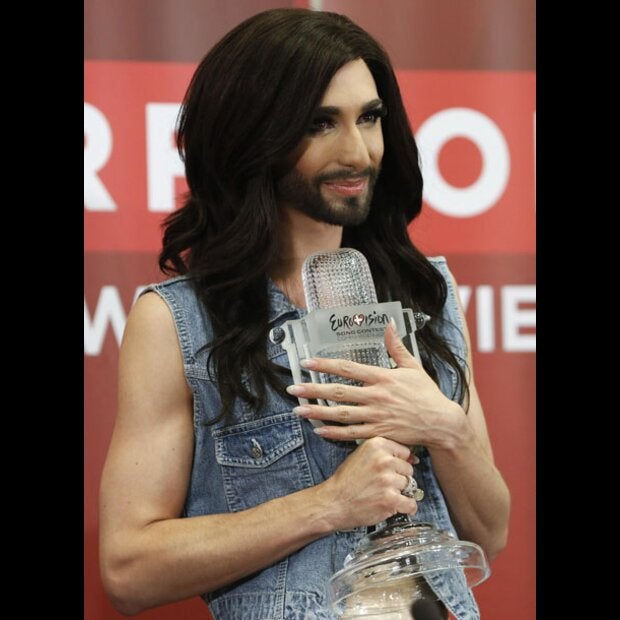 So jubelnd wurde Conchita Wurst empfangen